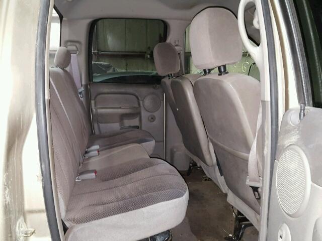 3D7KA28D54G112356 - 2004 DODGE RAM 2500 S TAN photo 6