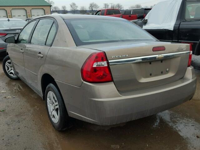 1G1ZS58F28F140785 - 2008 CHEVROLET MALIBU LS 棕色 照片 3