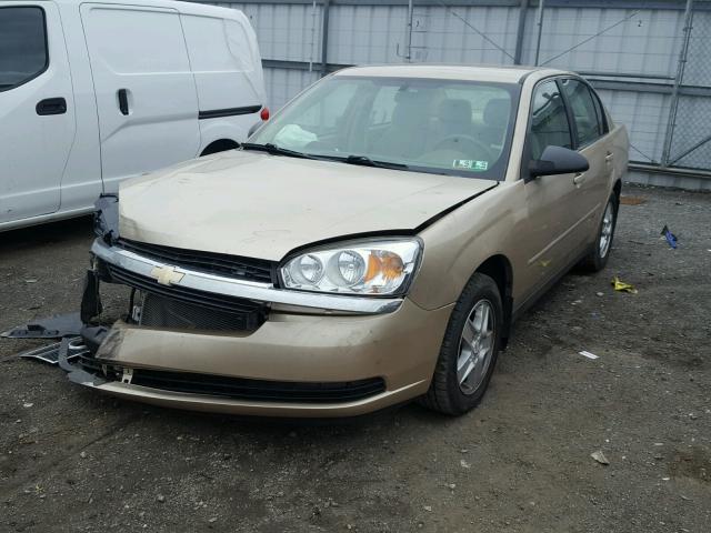 1G1ZT52884F155681 - 2004 CHEVROLET MALIBU LS 棕色 照片 2