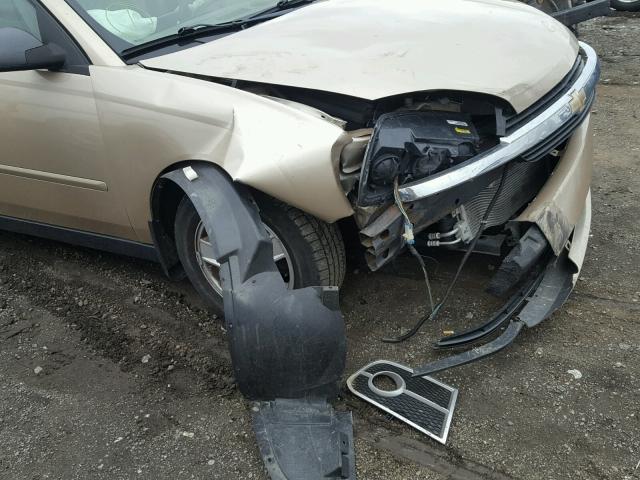 1G1ZT52884F155681 - 2004 CHEVROLET MALIBU LS 棕色 照片 9