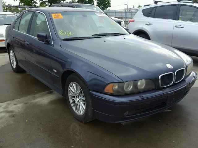 WBADT63442CH95808 - 2002 BMW 530 I AUTO BLUE photo 1