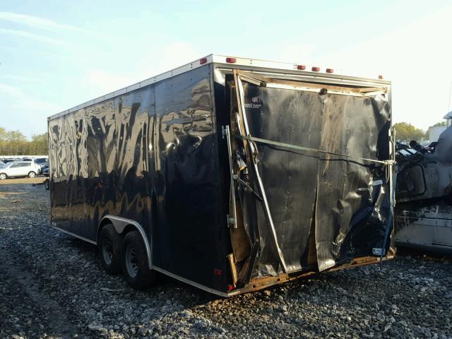 53FBE2021FF019007 - 2015 UTILITY TRAILER BLACK photo 3