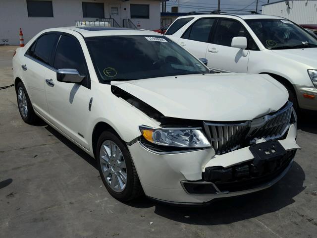 3LNDL2L32CR824821 - 2012 LINCOLN MKZ HYBRID WHITE photo 1