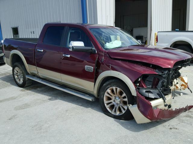 1C6RR7WM1GS351182 - 2016 RAM 1500 LONGH BURGUNDY photo 1