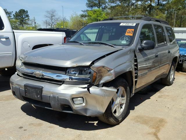 1GNET16S736106000 - 2003 CHEVROLET TRAILBLAZE GOLD photo 2