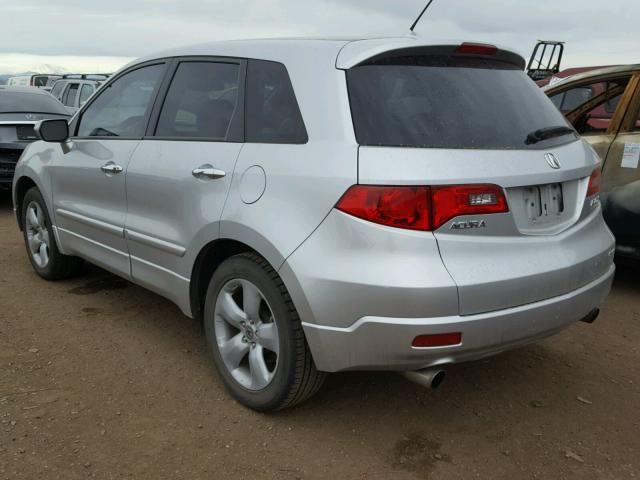 5J8TB18218A015696 - 2008 ACURA RDX SILVER photo 3