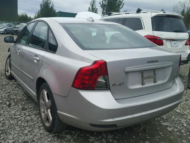 YV1MS382482370607 - 2008 VOLVO S40 2.4I SILVER photo 3