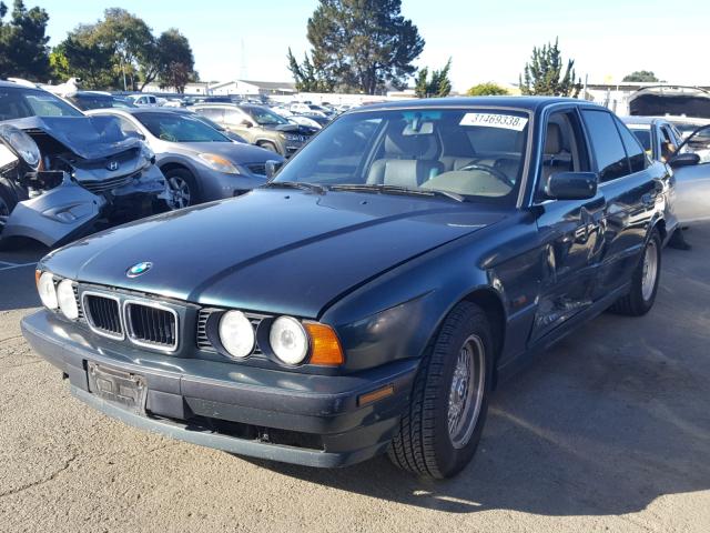 WBAHD6322SGK83855 - 1995 BMW 525 I AUTO GREEN photo 2