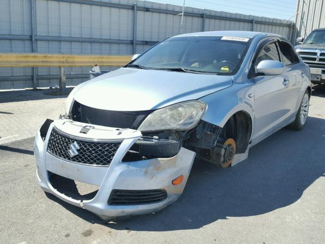 JS2RF9A38B6110240 - 2011 SUZUKI KIZASHI SE SILVER photo 2