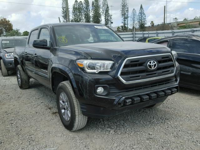 5TFBZ5DN9HX003158 - 2017 TOYOTA TACOMA DOU BLACK photo 1