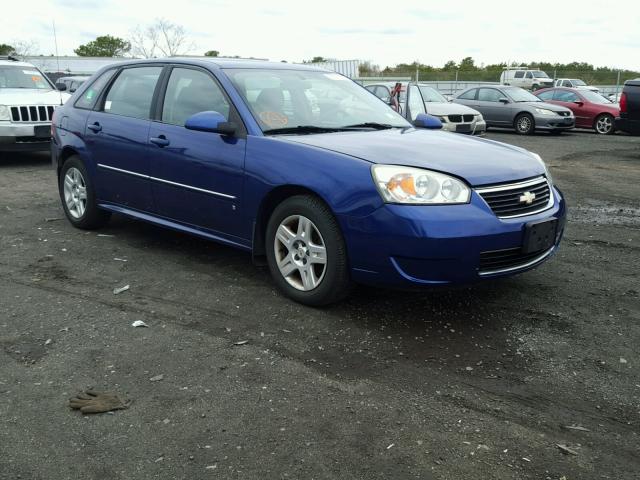1G1ZT61866F240593 - 2006 CHEVROLET MALIBU MAX BLUE photo 1