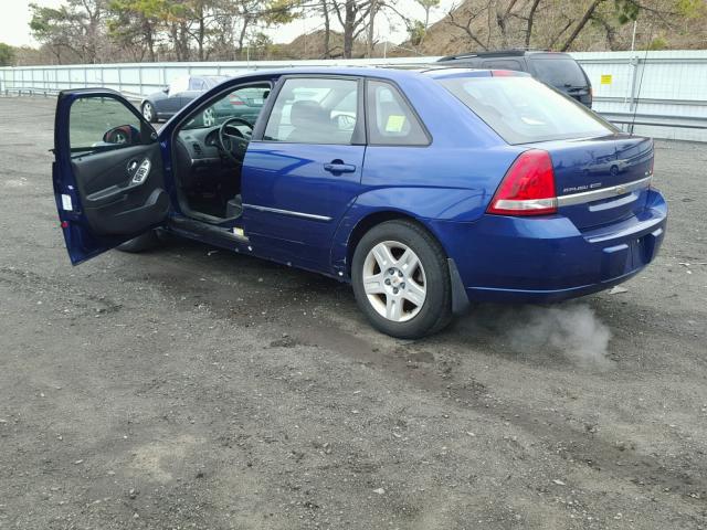 1G1ZT61866F240593 - 2006 CHEVROLET MALIBU MAX BLUE photo 3