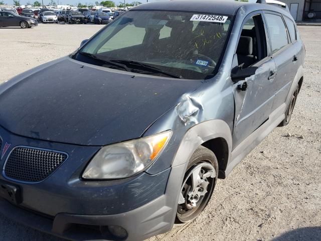 5Y2SL65888Z409811 - 2008 PONTIAC VIBE GRAY photo 9