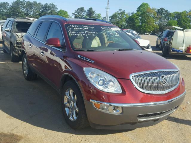 5GAER23768J124734 - 2008 BUICK ENCLAVE CX RED photo 1