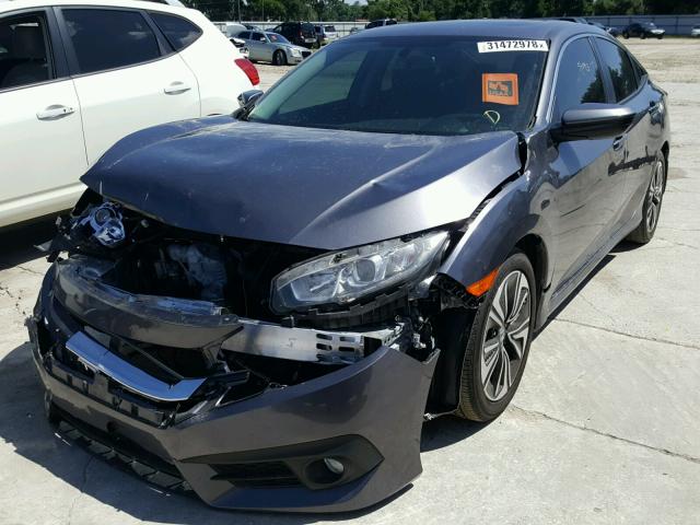 19XFC1F71GE003292 - 2016 HONDA CIVIC EXL 灰色 照片 2