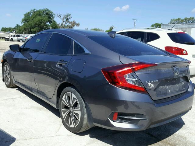 19XFC1F71GE003292 - 2016 HONDA CIVIC EXL GRAY photo 3