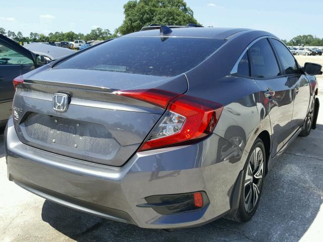 19XFC1F71GE003292 - 2016 HONDA CIVIC EXL 灰色 照片 4