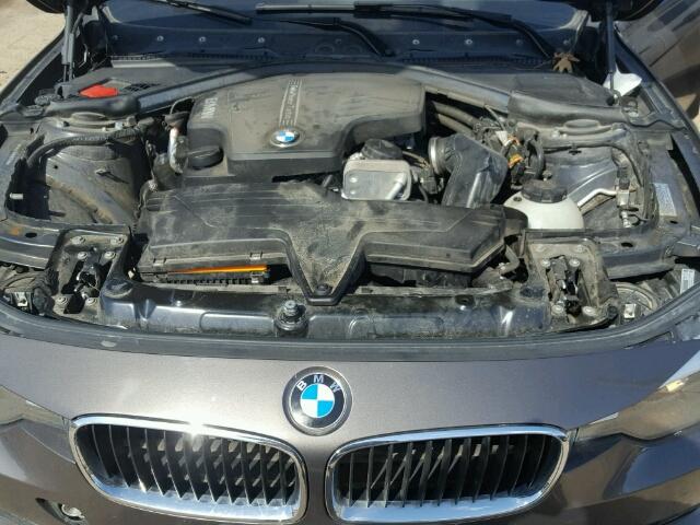 WBA3C3G50ENR25408 - 2014 BMW 320 I GRAY photo 7