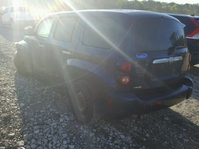 3GNDA13D27S515045 - 2007 CHEVROLET HHR LS BLUE photo 3