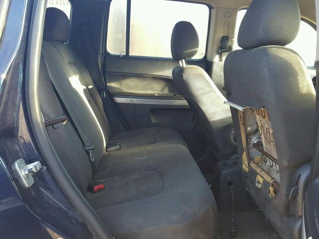 3GNDA13D27S515045 - 2007 CHEVROLET HHR LS BLUE photo 6