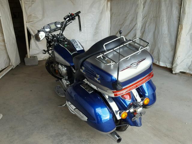 JKBVNRA11BA006217 - 2011 KAWASAKI VN1700 A BLUE photo 3