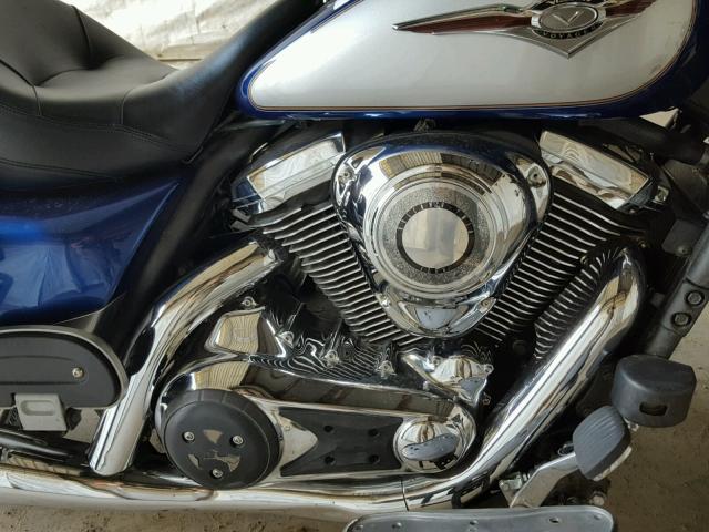 JKBVNRA11BA006217 - 2011 KAWASAKI VN1700 A BLUE photo 7