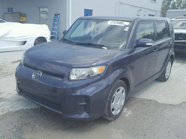 JTLZE4FE8CJ019840 - 2012 TOYOTA SCION XB იასამნისფერი ფოტო 2