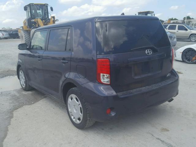 JTLZE4FE8CJ019840 - 2012 TOYOTA SCION XB იასამნისფერი ფოტო 3