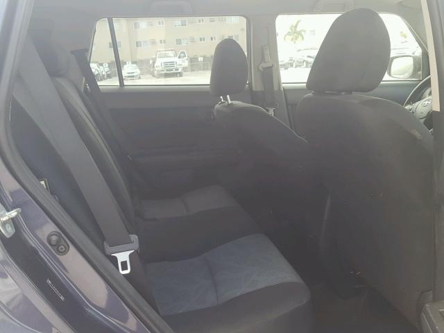 JTLZE4FE8CJ019840 - 2012 TOYOTA SCION XB იასამნისფერი ფოტო 6