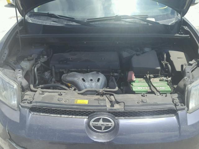 JTLZE4FE8CJ019840 - 2012 TOYOTA SCION XB იასამნისფერი ფოტო 7