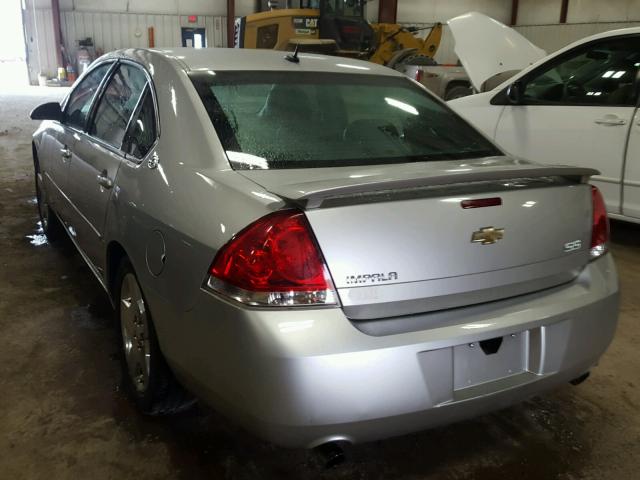 2G1WD58C669120421 - 2006 CHEVROLET IMPALA SUP 灰色 照片 3