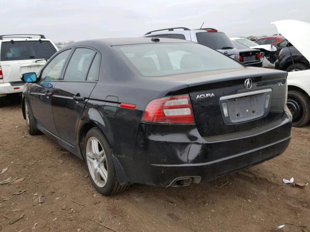 19UUA66257A032541 - 2007 ACURA TL BLACK photo 3