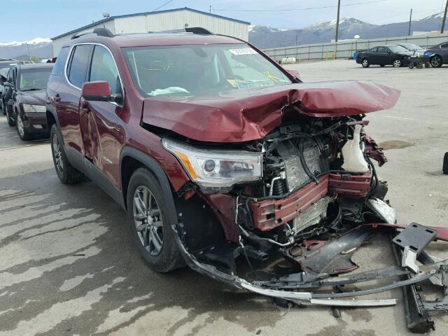 1GKKNULS5HZ115154 - 2017 GMC ACADIA SLT წითელი ფოტო 1