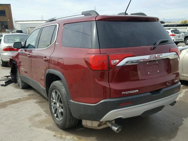 1GKKNULS5HZ115154 - 2017 GMC ACADIA SLT წითელი ფოტო 3