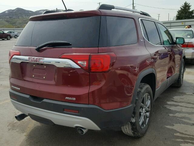 1GKKNULS5HZ115154 - 2017 GMC ACADIA SLT წითელი ფოტო 4