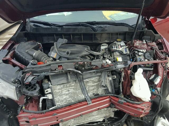 1GKKNULS5HZ115154 - 2017 GMC ACADIA SLT წითელი ფოტო 7