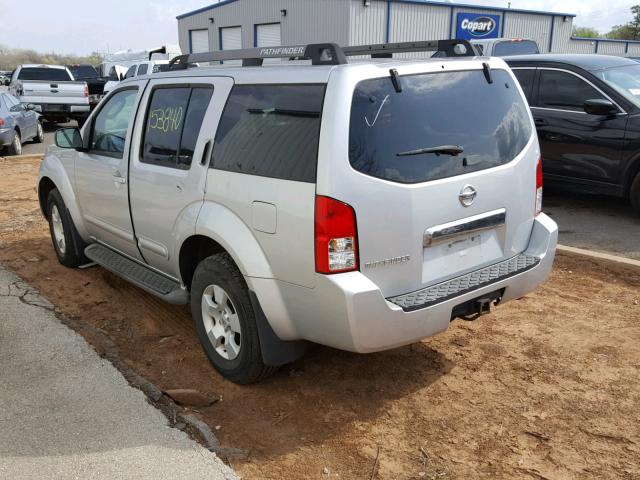 5N1AR18W36C629411 - 2006 NISSAN PATHFINDER GRAY photo 3