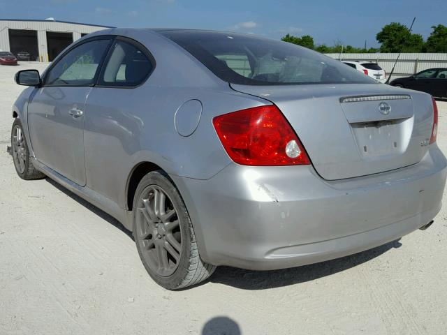 JTKDE177570208678 - 2007 TOYOTA SCION TC 银色 照片 3