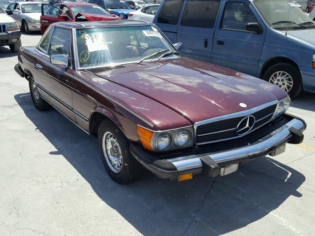 WDB10704412064631 - 1980 MERCEDES-BENZ E MAROON photo 1