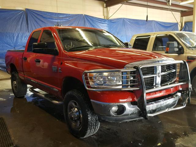 1D7KS28C97J568660 - 2007 DODGE RAM 2500 S RED photo 1