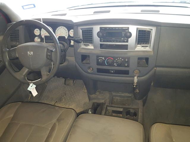 1D7KS28C97J568660 - 2007 DODGE RAM 2500 S RED photo 9