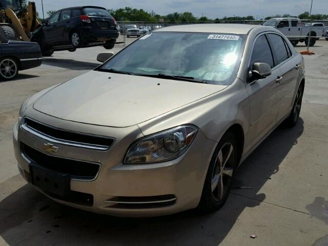 1G1ZC5E1XBF199452 - 2011 CHEVROLET MALIBU 1LT 棕色 照片 2