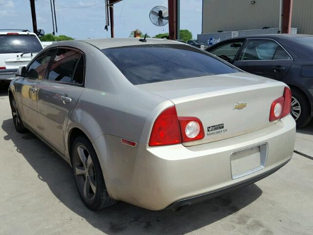 1G1ZC5E1XBF199452 - 2011 CHEVROLET MALIBU 1LT 棕色 照片 3
