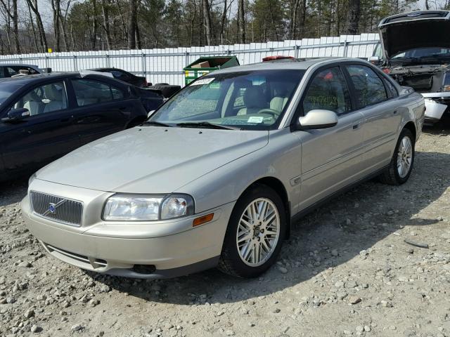 YV1TS92D221270673 - 2002 VOLVO S80 SILVER photo 2