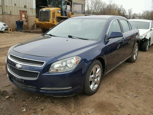 1G1ZC5EB0AF319444 - 2010 CHEVROLET MALIBU 1LT 蓝色 照片 2