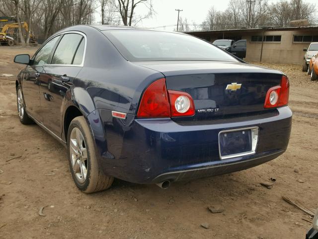 1G1ZC5EB0AF319444 - 2010 CHEVROLET MALIBU 1LT 蓝色 照片 3