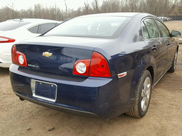 1G1ZC5EB0AF319444 - 2010 CHEVROLET MALIBU 1LT 蓝色 照片 4