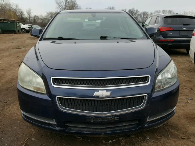 1G1ZC5EB0AF319444 - 2010 CHEVROLET MALIBU 1LT BLUE photo 9