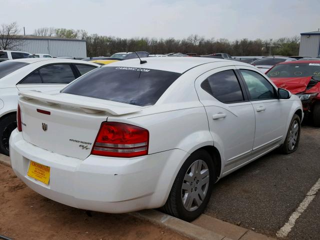 1B3CC5FB5AN143560 - 2010 DODGE AVENGER R/ WHITE photo 4