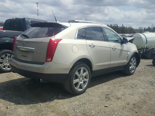 3GYFNFEYXAS502368 - 2010 CADILLAC SRX PREMIU BEIGE photo 4